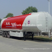 3 Axles fuel tank trailer with 46000L capacity with 6 compartment with europe standard auto parts